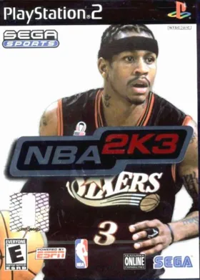 NBA 2K3 box cover front